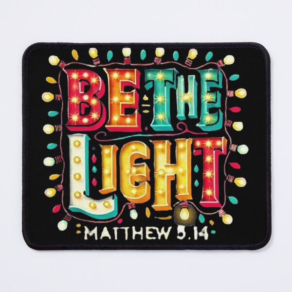 Item preview, Christian Christmas Be The Light Matthew 5:14 Religious designed and sold by SztylishDesigns.