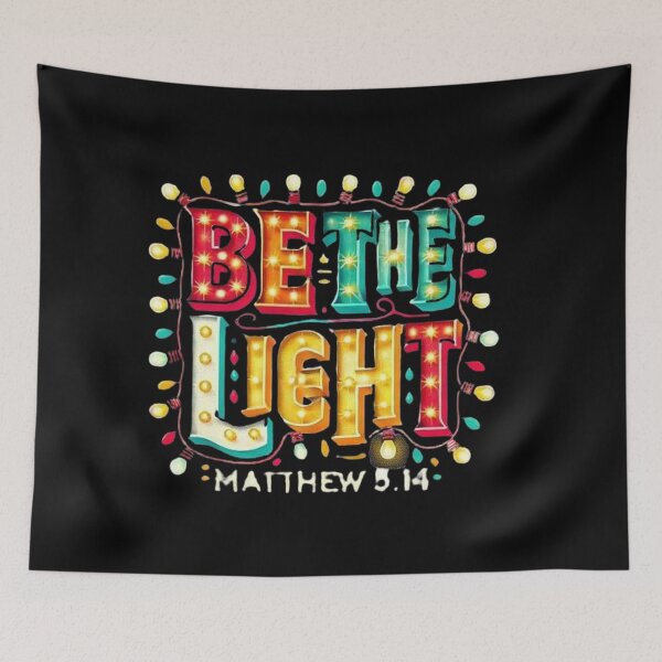 Item preview, Christian Christmas Be The Light Matthew 5:14 Religious  designed and sold by SztylishDesigns.