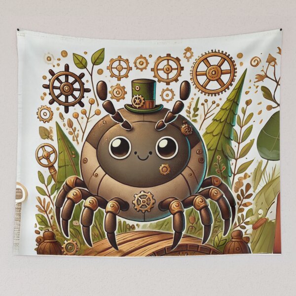 Item preview, Steampunk Lone Star Tick designed and sold by Sillytoe.