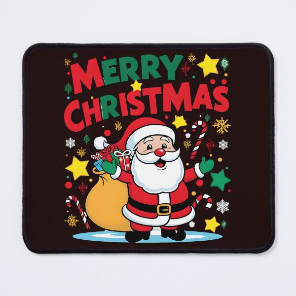 Item preview, Merry Christmas! Santa Claus bringing Xmas Joy - Christmas Day designed and sold by MSMPrintDesign.