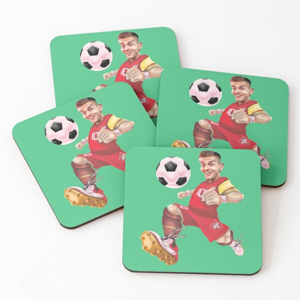 Item preview, Caricature of Dusan Tadic football player sticker designed and sold by Dimisbarbarian.