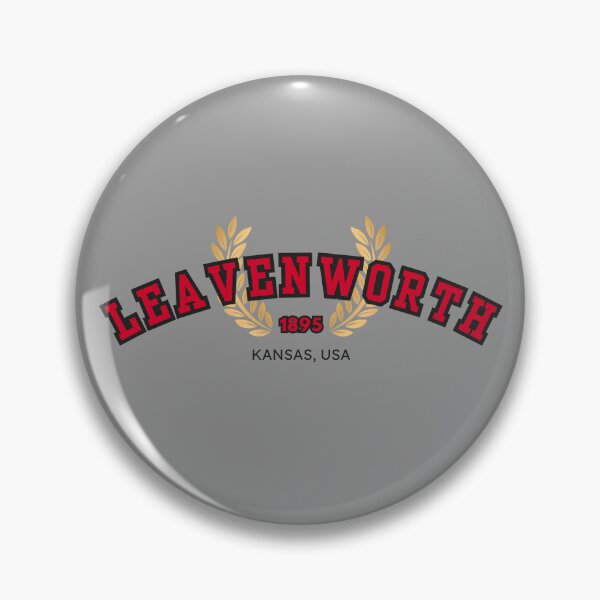 Item preview, Leavenworth Prison Education, Red and Black designed and sold by UNK-Fatigues.