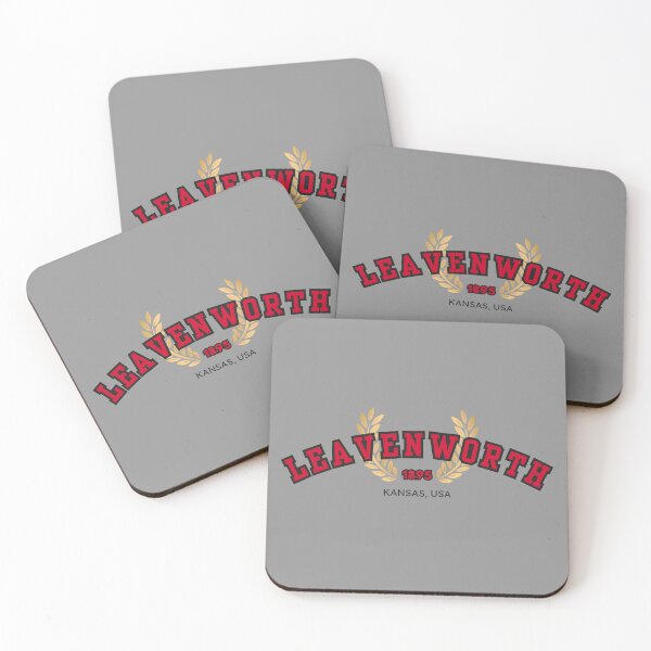 Item preview, Leavenworth Prison Education, Red and Black designed and sold by UNK-Fatigues.