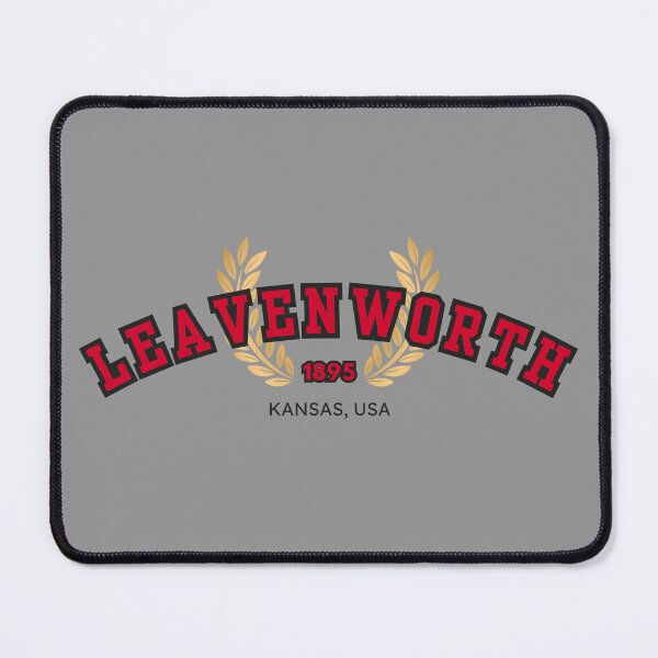 Item preview, Leavenworth Prison Education, Red and Black designed and sold by UNK-Fatigues.