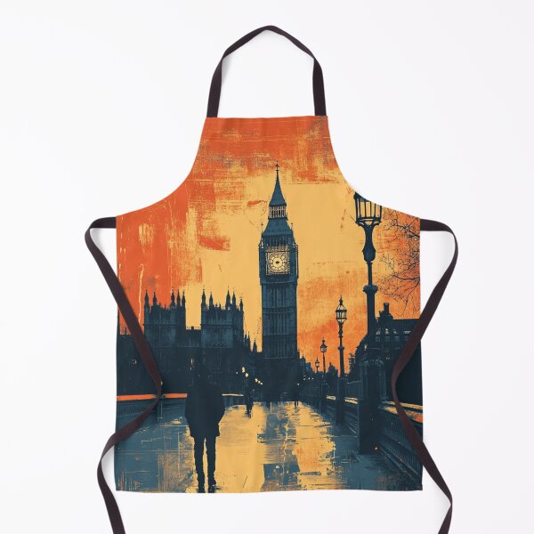 Item preview, London Bridge Sunset Painting Vintage Poster Art designed and sold by GrinGalore.