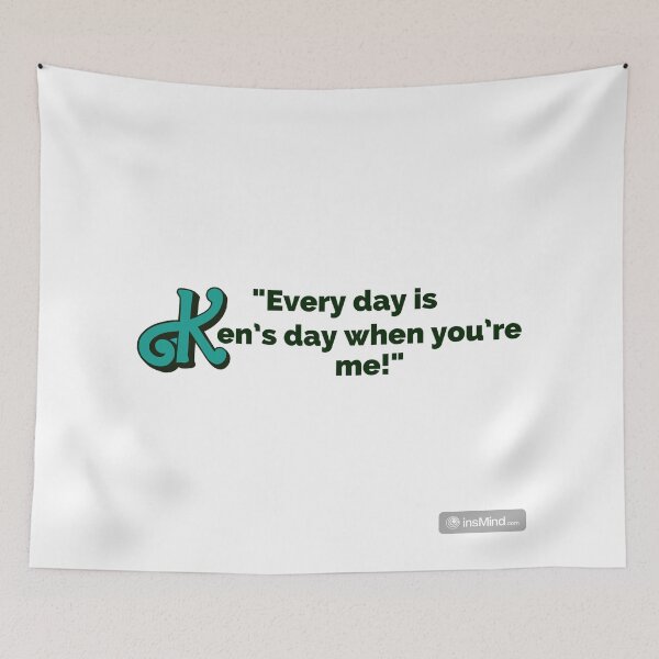 Item preview, "Every Day Is Ken's Day When You're Me!" Fun Pop Culture Tee designed and sold by collecTee.