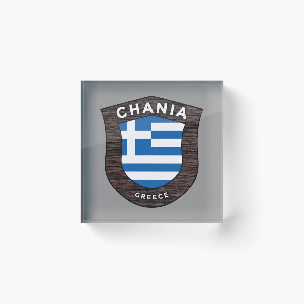 Item preview, Chania Greece Emblem Flag designed and sold by World Designs.