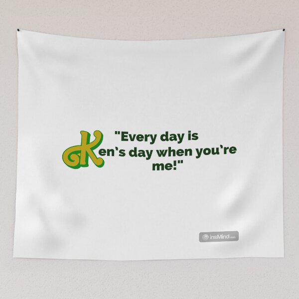 Item preview, Every Day Is Ken's Day When You're Me!" Fun Pop Culture Tee designed and sold by collecTee.