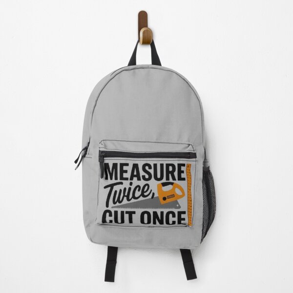 Item preview, Craftsmanship Wisdom: Measure Twice, Cut Once designed and sold by ThreadChords.