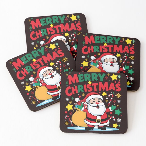 Item preview, Merry Christmas! Santa Claus bringing Xmas Joy - Christmas Day designed and sold by MSMPrintDesign.