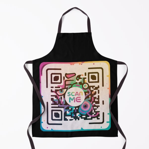 Item preview, QR Scan Me Colored QR Code designed and sold by Piotr Rosiak.