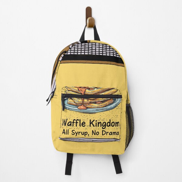 Item preview, Waffle Kingdom: All Syrup, No Drama designed and sold by PosiPrints.