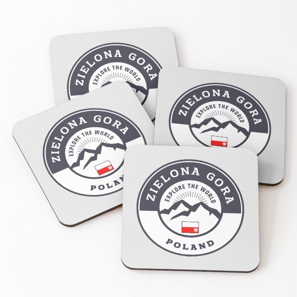 Item preview, Zielona Gora Poland Black and White Crest designed and sold by World Designs.