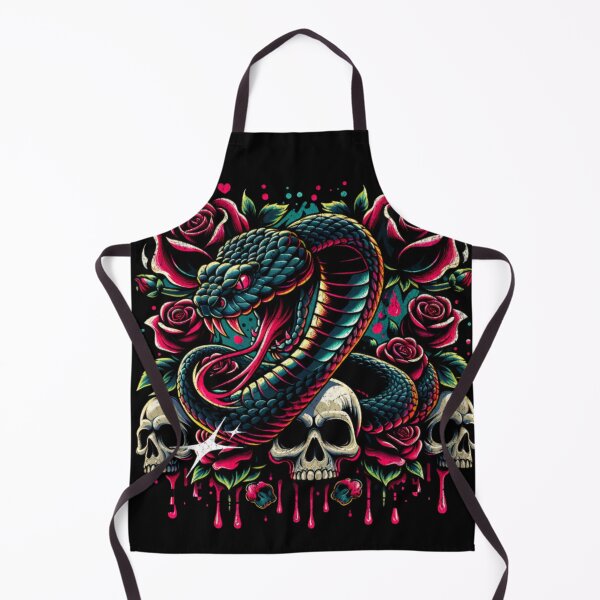 Aperçu de l'œuvre Velours Designs : Serpent en velours entouré de fleurs créée et vendue par swiftbinaries.