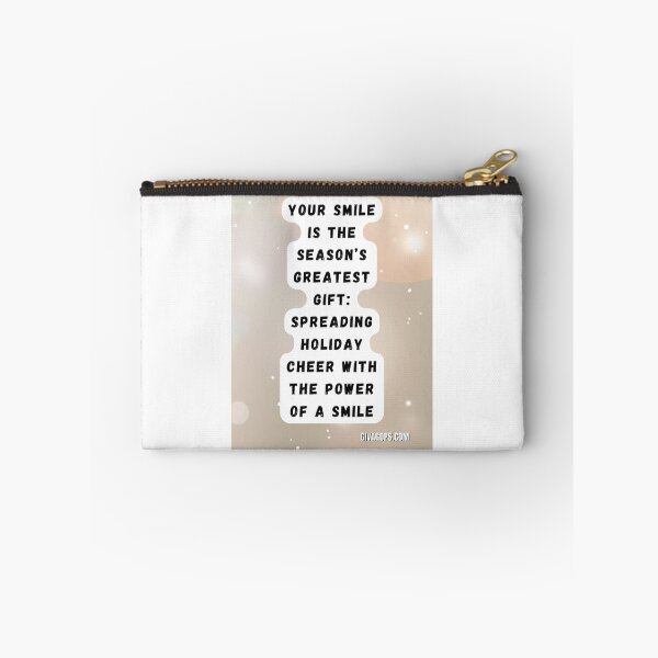 Item preview, "Your smile is the season’s greatest gift." designed and sold by CUTESTUFFnow.