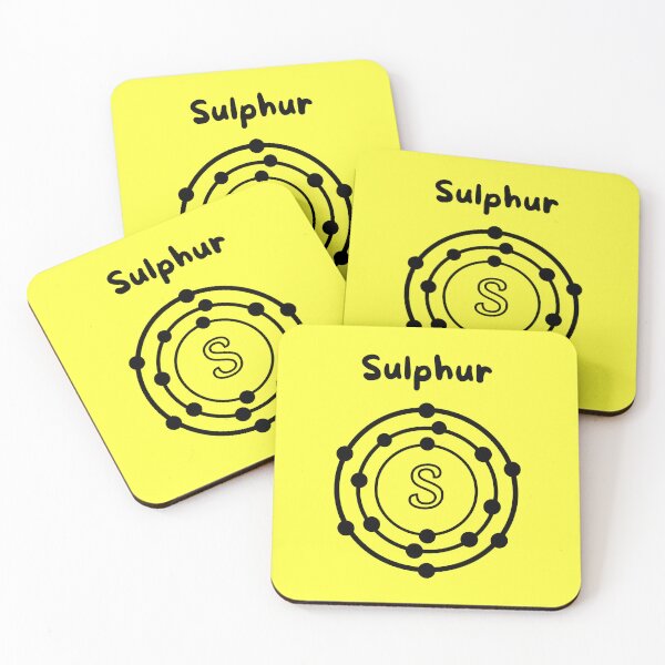 Item preview, Sulphur Atomic Number 16 Periodic Table Sulphur Electronic Configuration Chemistry designed and sold by Surabhi Jain.