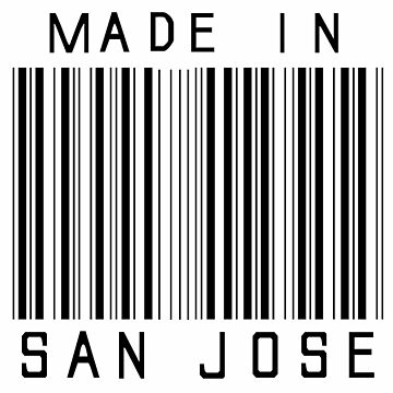 Artwork thumbnail, Made in San Jose by heeheetees