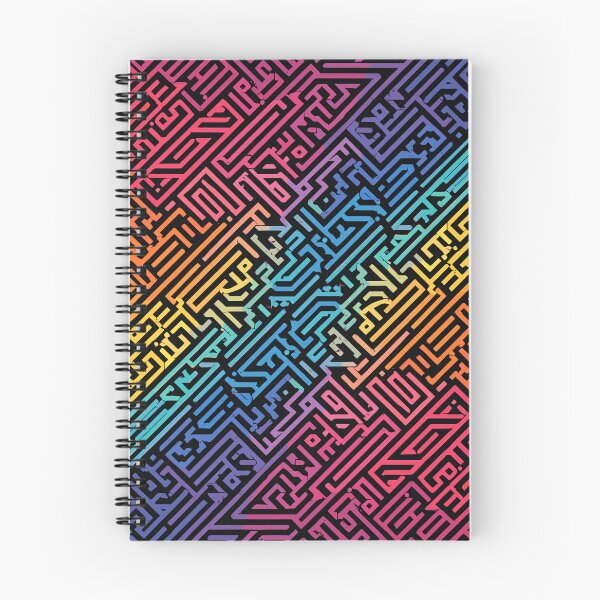 Item preview, Vibrant Geometric Maze designed and sold by ArtLab-store.