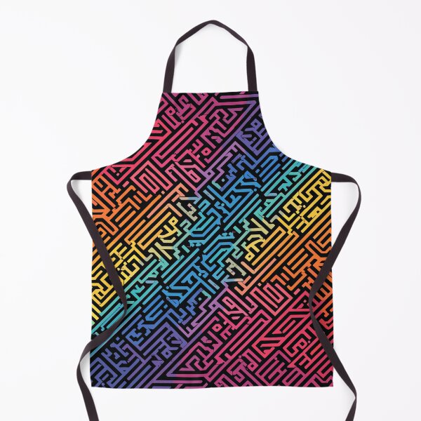Item preview, Vibrant Geometric Maze designed and sold by ArtLab-store.