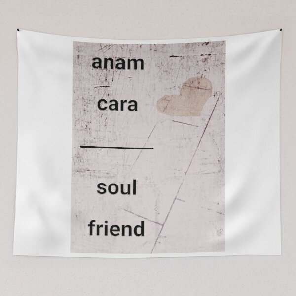Item preview, Anam Cara Soul Friend Wall Art - Vintage Dopamine Decor for Y2K Room or Bar Cart, Lucky Poster, Dopamine Decor, Bar Cart Wall Art designed and sold by DazzledPenguin.