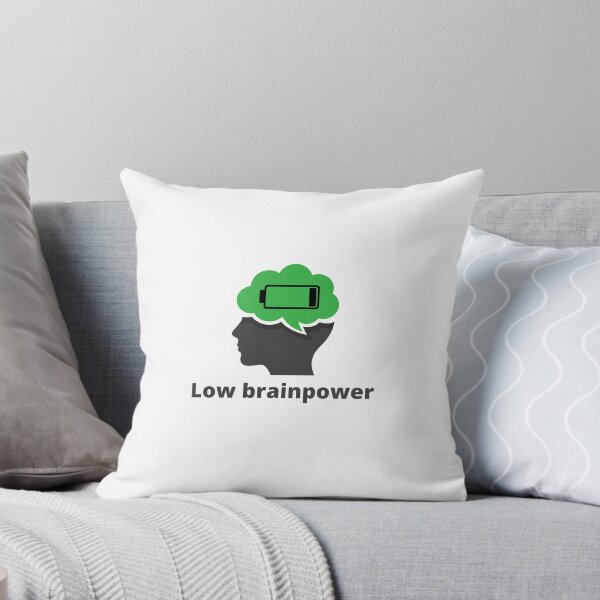 Item preview, Brainpower Battery Empty designed and sold by oconghd.