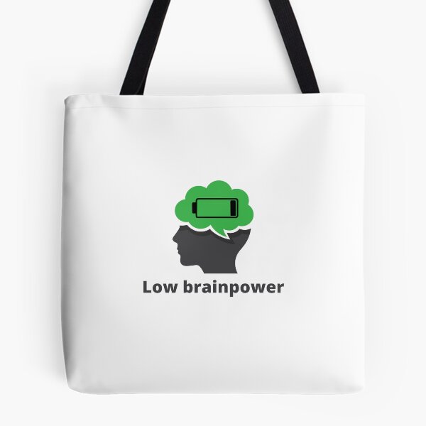 Item preview, Brainpower Battery Empty designed and sold by oconghd.