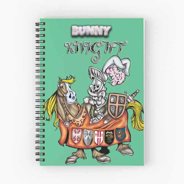 Item preview, Bunny knight cartoon illustration poster designed and sold by Dimisbarbarian.