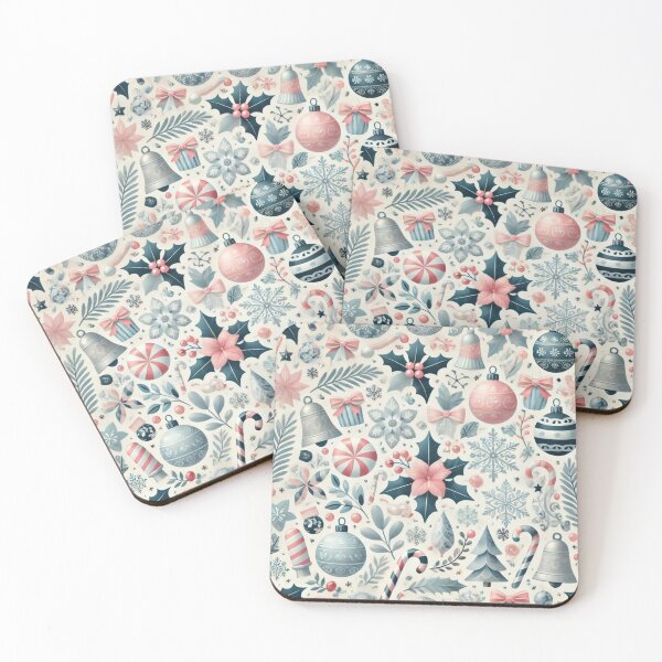 Item preview, Pastel Winter Holiday Charm designed and sold by thoratsdesign.