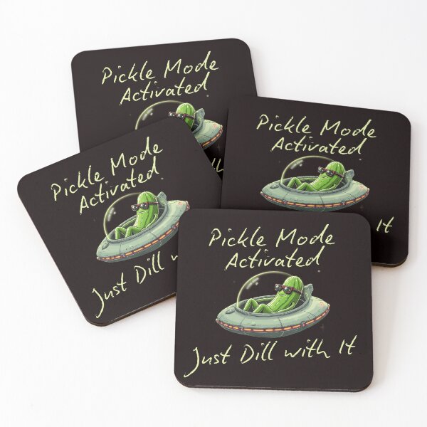 Item preview, Pickle Mode Activated: Just Dill With It! T-Shirt designed and sold by PosiPrints.