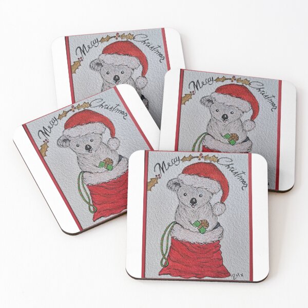 Item preview, Santa sack Koala Bear designed and sold by DMarie222.