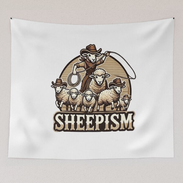 Item preview, Sheepism logo 12 designed and sold by Thpoar.