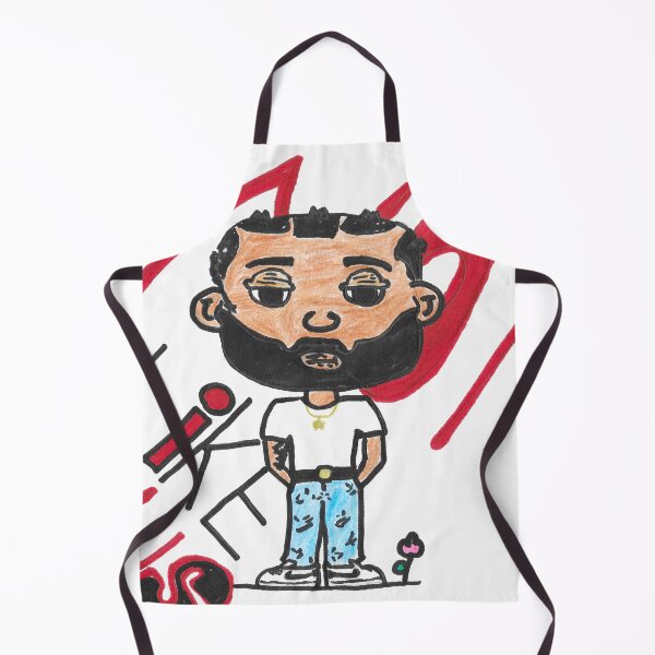 Item preview, Kendrick Lamar cartoon style drawing designed and sold by PineSunStudio.