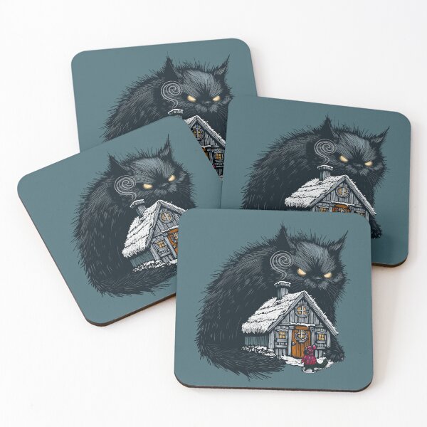 Item preview, Jólakötturinn designed and sold by KilkennyCat Art.