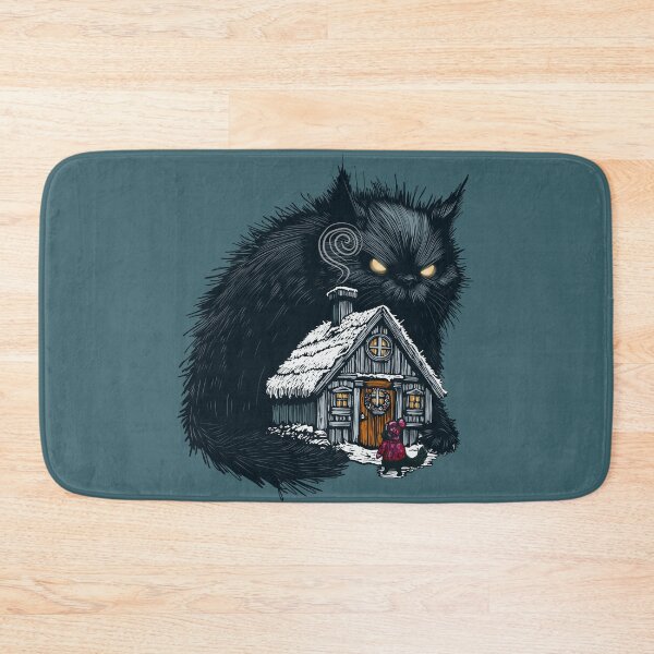 Item preview, Jólakötturinn designed and sold by KilkennyCat Art.