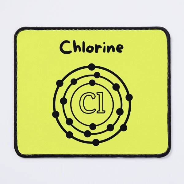 Item preview, Chlorine Atomic Number 17 Periodic Table Chlorine Electronic Configuration Chemistry designed and sold by Surabhi Jain.