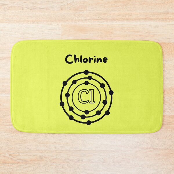 Item preview, Chlorine Atomic Number 17 Periodic Table Chlorine Electronic Configuration Chemistry designed and sold by Surabhi Jain.