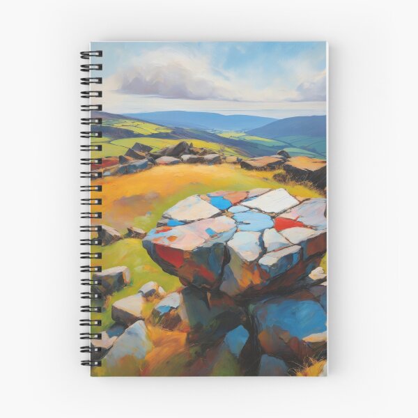 Item preview, Stanage Red and Blue designed and sold by Ford House Gallery.