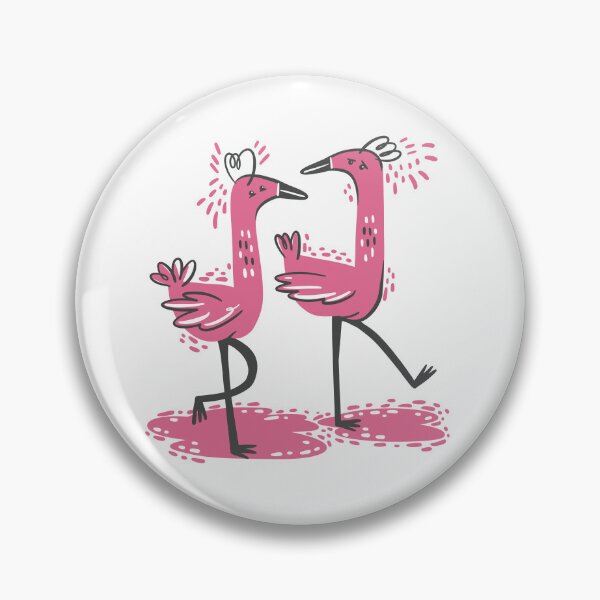 Item preview, Two pink Flamingoes designed and sold by jasmineberry.