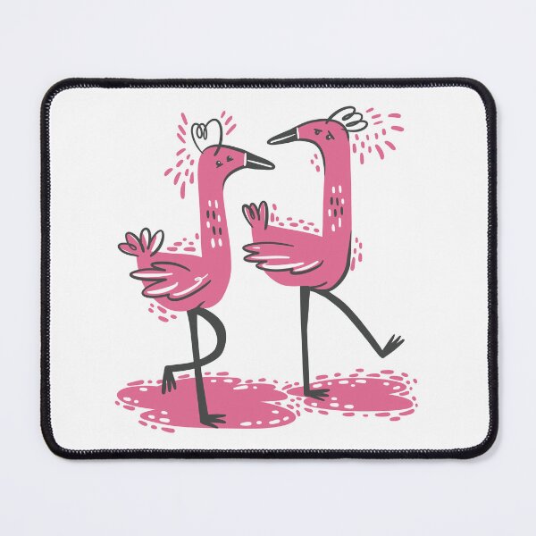Item preview, Two pink Flamingoes designed and sold by jasmineberry.