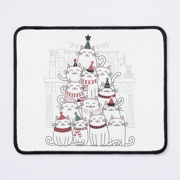 Item preview, Festive Cats designed and sold by Angry Swan Designs.