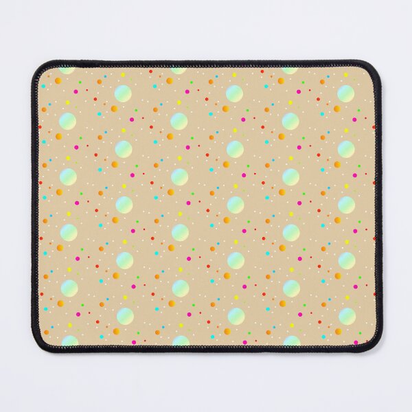Item preview, Beige ochre artistic dotted | light pale orange dots pattern designed and sold by lausn.