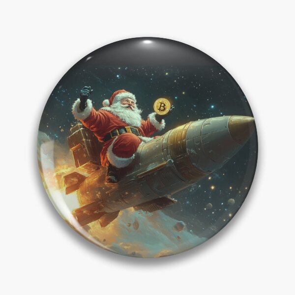 Artikelvorschau, Ho Ho HODL: Der Weihnachtsmann reitet auf der Krypto-Welle! entworfen und verkauft von Cris888.