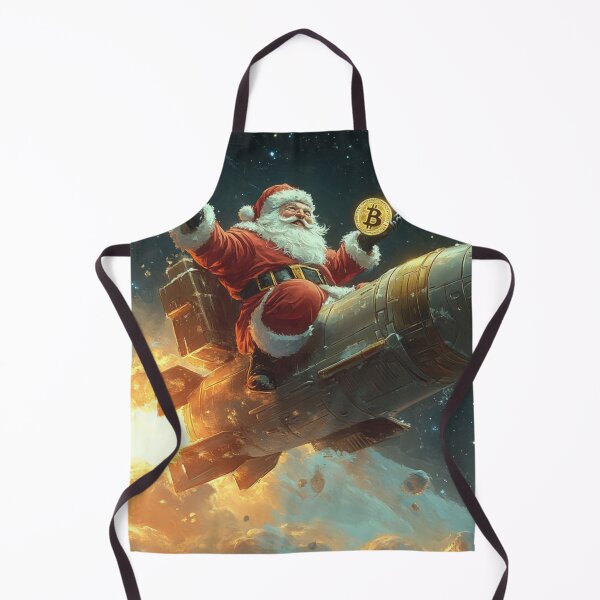 Item preview, Ho Ho HODL: Santa Rides the Crypto Wave! designed and sold by Cris888.