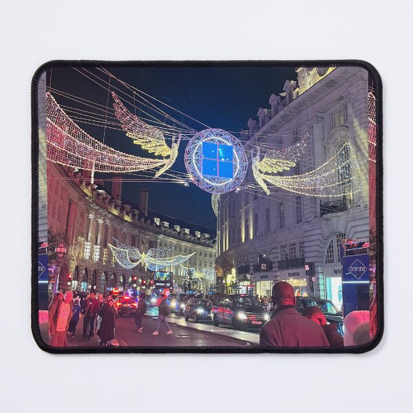 Item preview, Regent Street At Piccadilly Circus London Christmas Lights designed and sold by Jessie Williams.