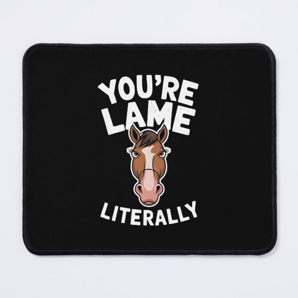 Item preview, Funny Sarcastic Horse Saying designed and sold by HeadTurningArt.