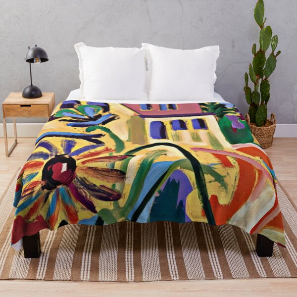 Item preview, House On The Hill With Flowers designed and sold by Sizani.