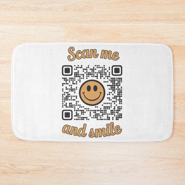 Item preview, QR Scan Me And Smile designed and sold by Piotr Rosiak.