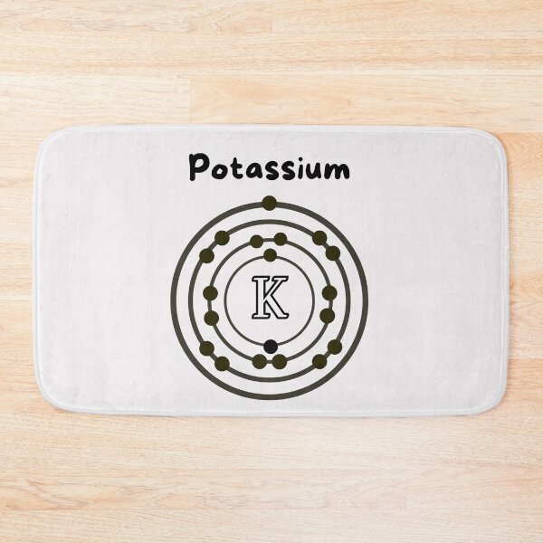 Item preview, Potassium Atomic Number 19 Periodic Table Potassium Electronic Configuration Chemistry designed and sold by Surabhi Jain.