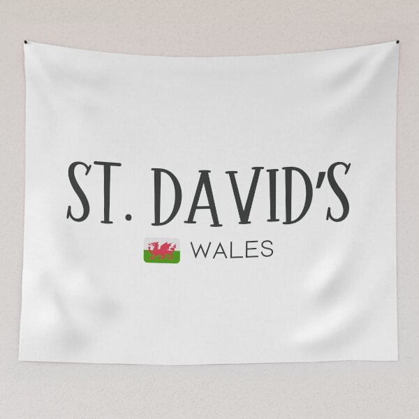 Item preview, St. David’s - Wales  designed and sold by StudioRedKoala.
