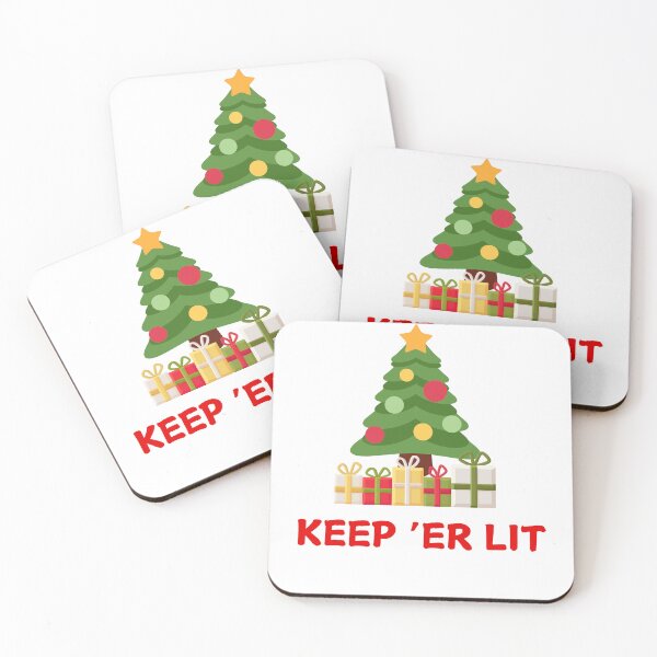 Item preview, Keep er lit Christmas tree designed and sold by GrahamBaxter.